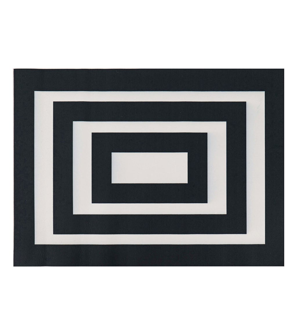 Evergreen - Black & White Frame Layering Mat