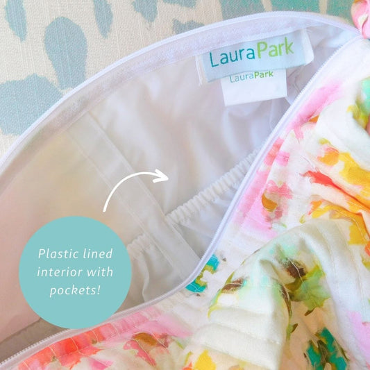 Laura Park - Antigua Smile Large Cosmetic Bag