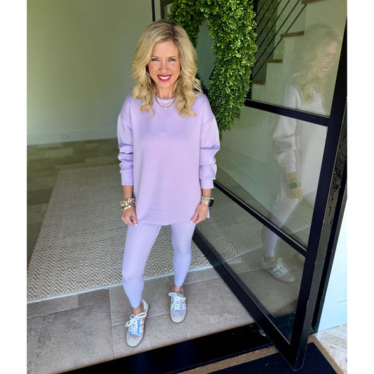 SPANX - AirEssentials, Crewneck Tunic Top 2105 - Verbena - SALE