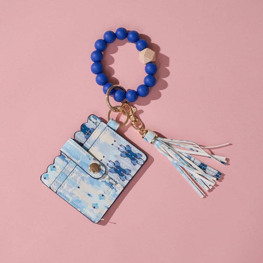 Laura Park Ocean Breeze Keychain Wristlet Wallet