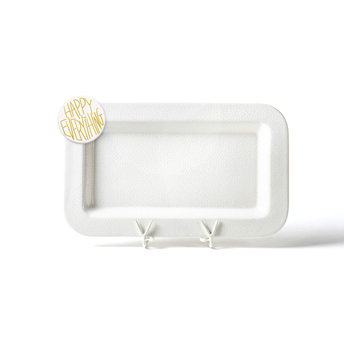 Coton Colors - Happy Everything White Small Dot Mini Entertaining Platter