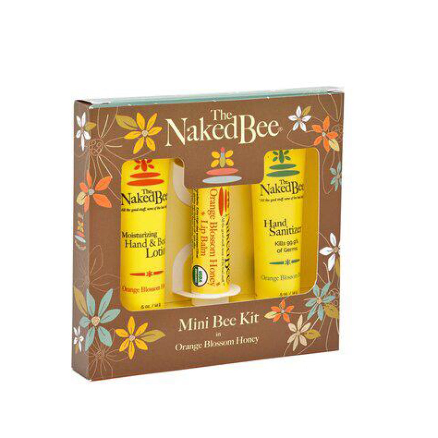 The Naked Bee Orange Honey Blossom Mini Kit