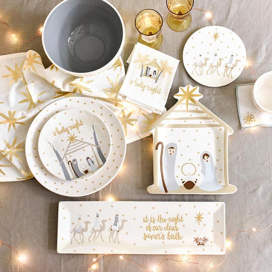 Coton Colors - Nativity Round Trivet
