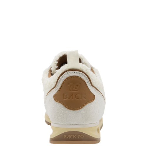 Back 70 - Jogger FT Sneakers - Milk / Ice Cuoio
