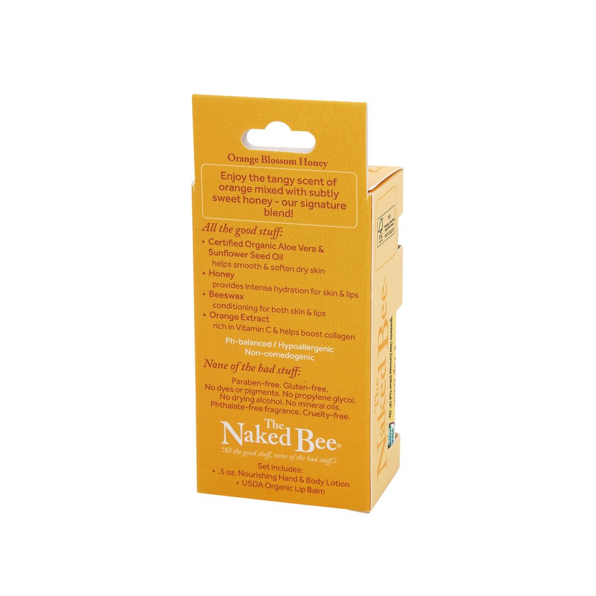 Naked Bee - Contemporary Orange Blossom Honey Pocket Pack