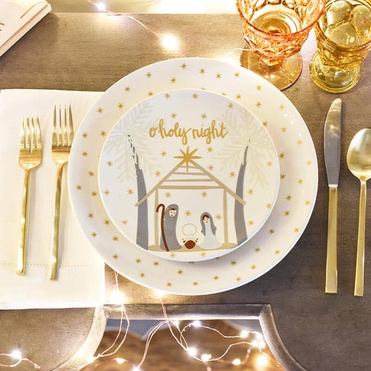 Coton Colors - O Holy Night Salad Plate