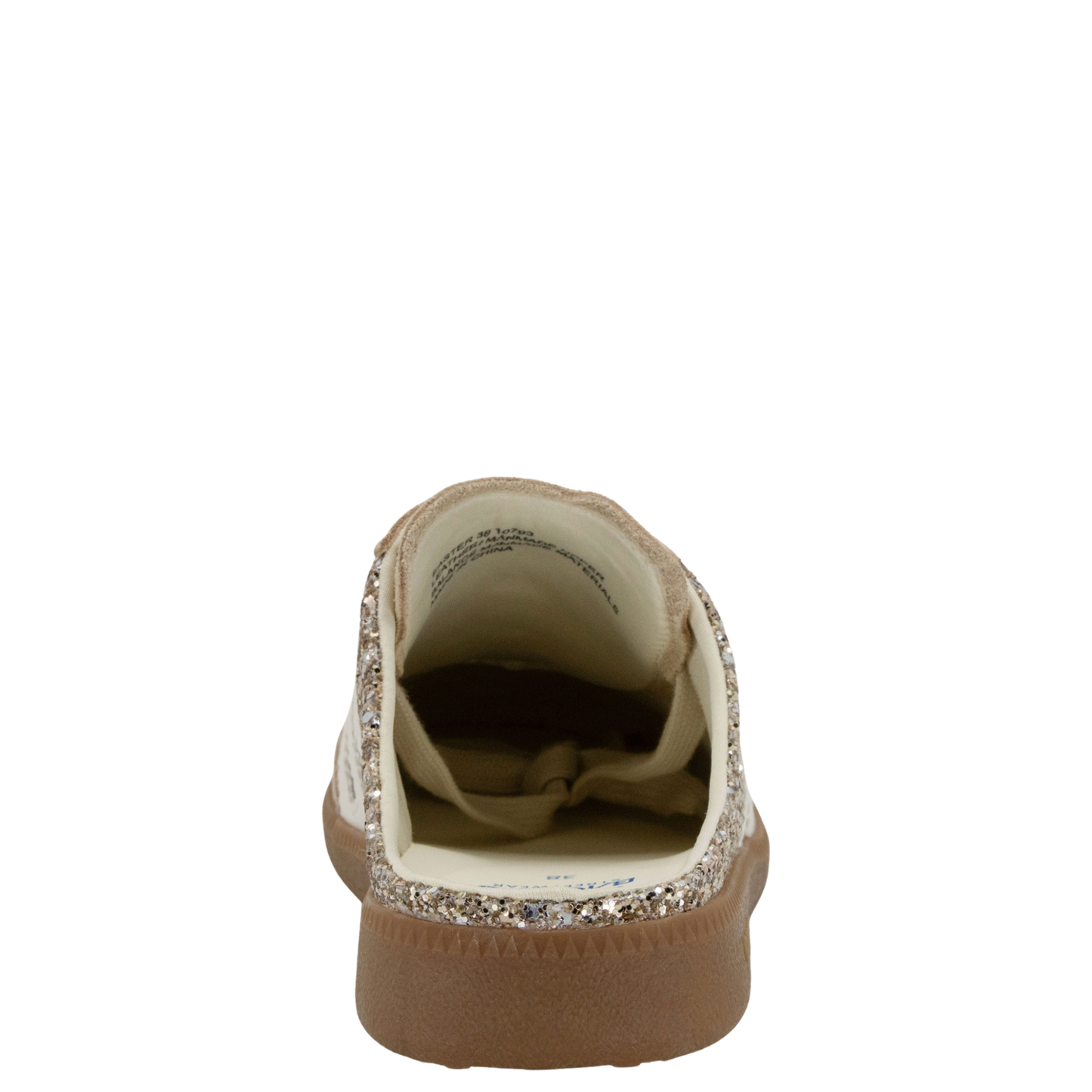 Back 70 - Easter FL Backless Sneaker - Glitter Gold