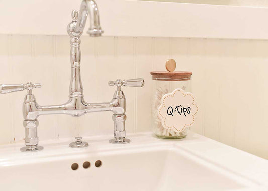 COTON COLORS - Wooden Lid, Glass Jar