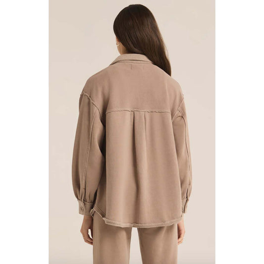 Z Supply - Abbott, Long Line Jacket 3146 - Latte - SALE