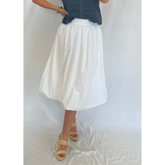 RDI - Blurra Balloon Skirt 119 - White