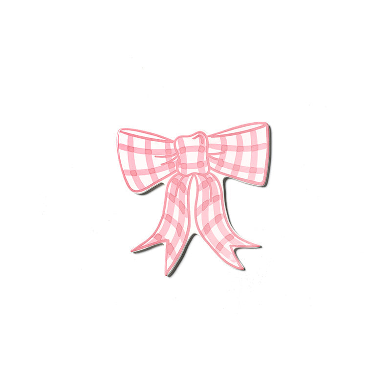 Coton Colors - Gingham Bow Attachment - Pink