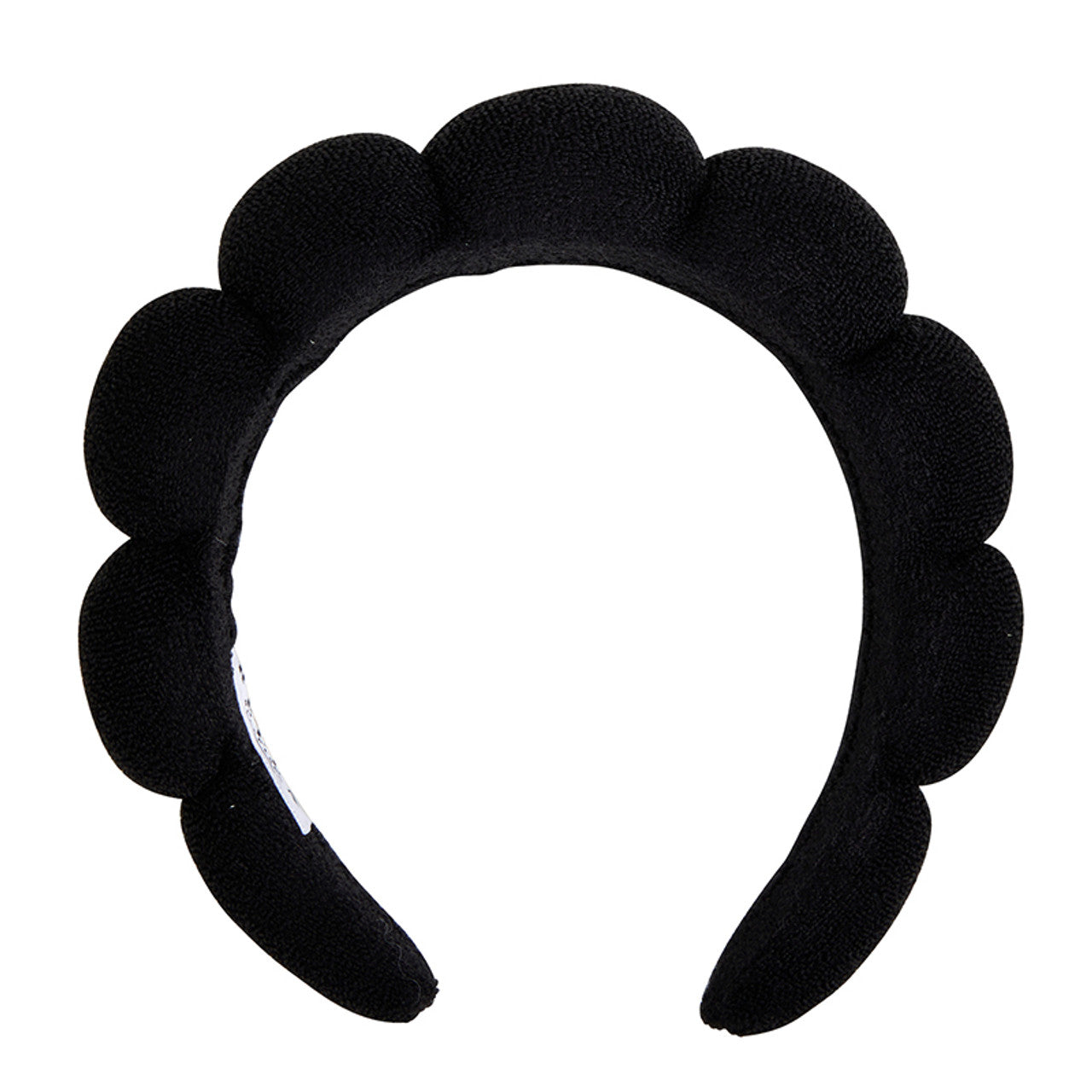 Bella - Plush Spa Headband 0783 - Black