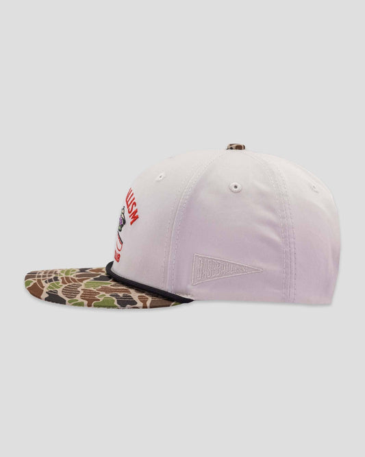 Baseballism - Fishing Club Angler Five Panel Rope Cap - Camo -