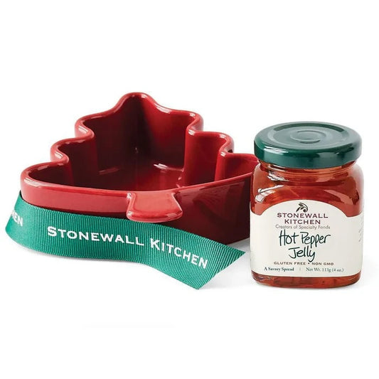 Stonewall Kitchen - Hot Pepper Jelly Tree Ramekin Gift