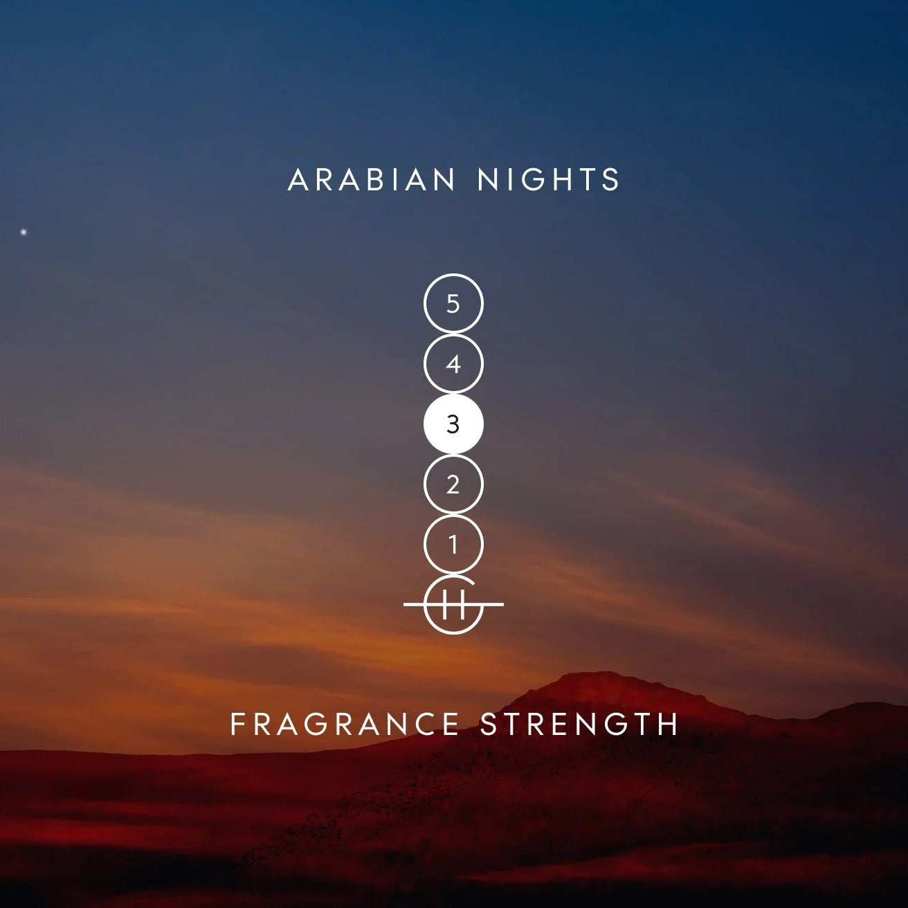 Glasshouse Fragrances - Arabian Nights White Oud Soy Candle