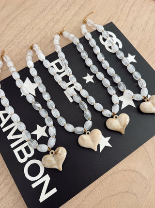 White Hannah Necklace