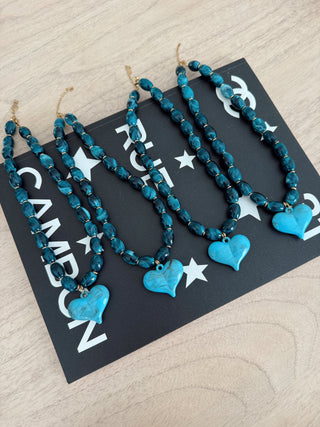Blue Hannah Necklace