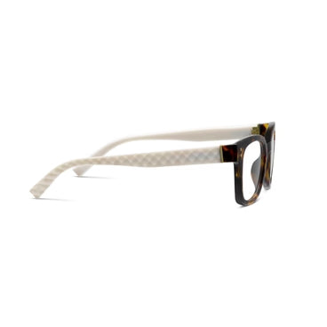 Peepers Aubrey Blue Light Reading Glasses – Tortoise/White