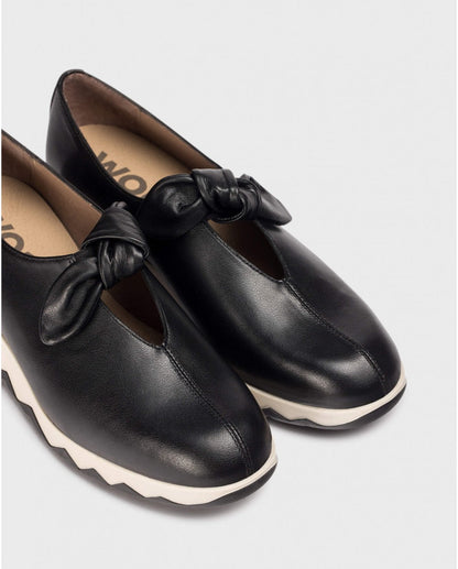 Wonders - SIMON 11 Wedge Shoe 7611 - Black - SALE