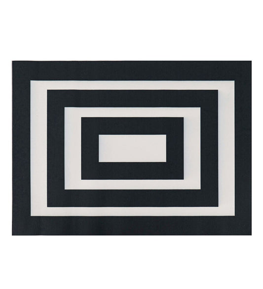Evergreen - Black & White Frame Layering Mat