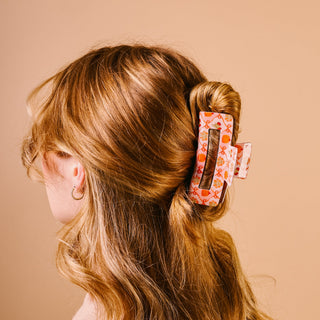 DE - Patchwork Pumpkins Claw Clip