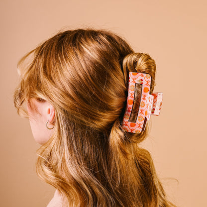 DE - Patchwork Pumpkins Claw Clip