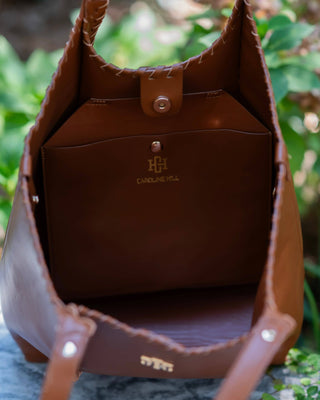 Emory Whipstitch Tote Mustard S