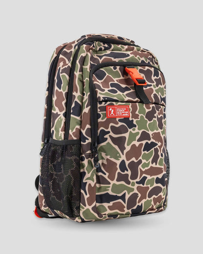 Baseballism - Angler Camo No Fear Cap Clip Backpack