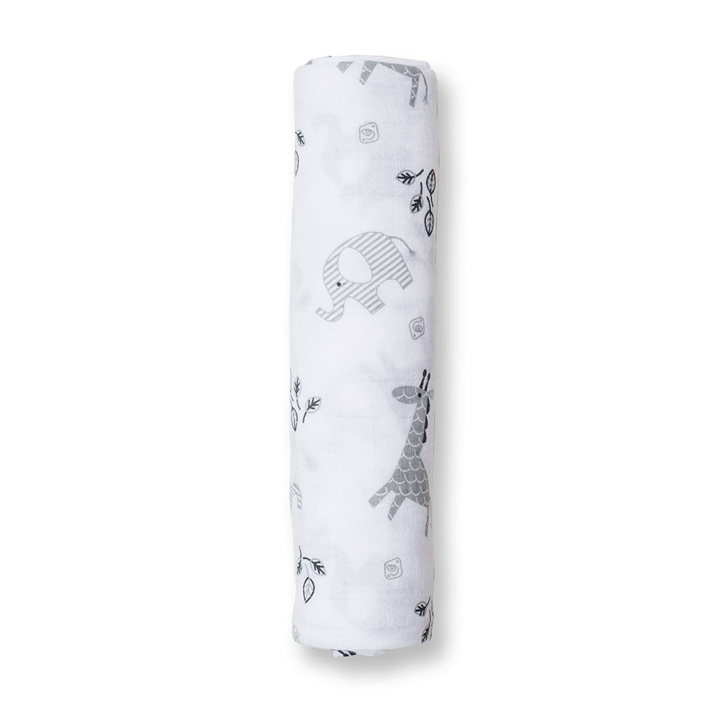 Mary Meyer - Lulujo Cotton Swaddle – Afrique – 47×47″