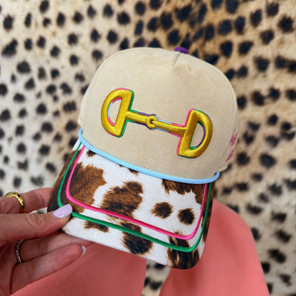 “Horse Bit” Embroidered Trucker Hat