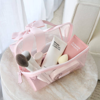 Case-Mate - Jelly Cosmetic Bag – Waterproof Lay-Flat Makeup Bag
