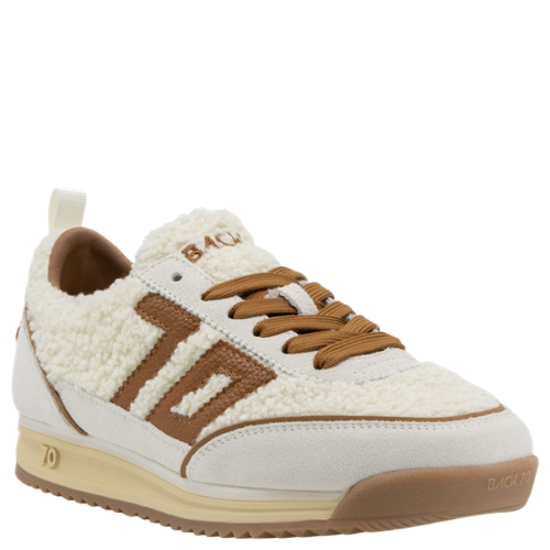 Back 70 - Jogger FT Sneakers - Milk / Ice Cuoio