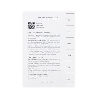 Hosanna Revival Bible Tabs: Gold Foiling