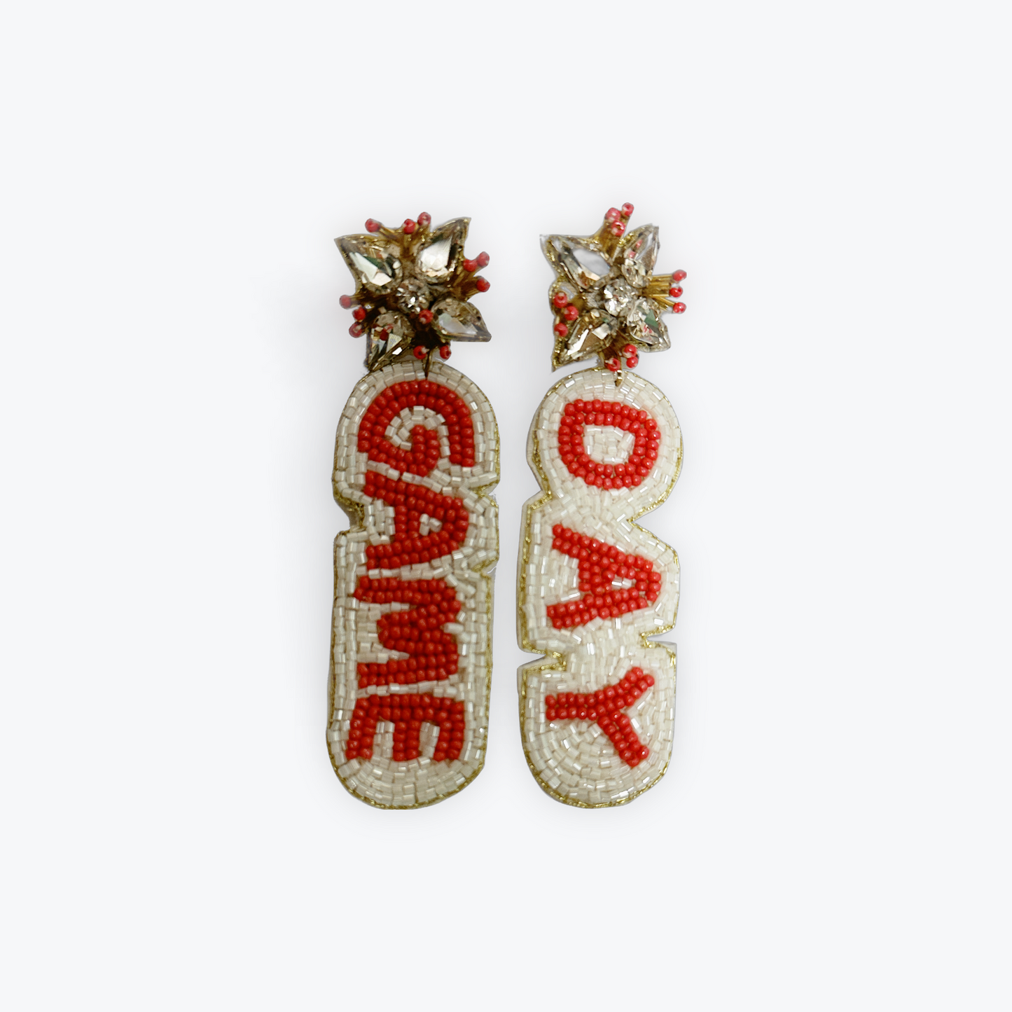 GameDay - Beaded Earrings -