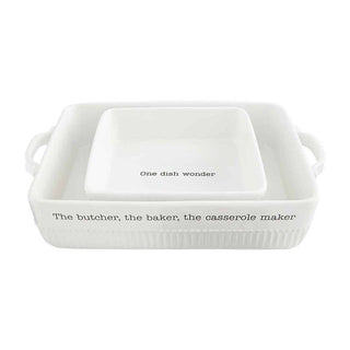 Mud Pie - Casserole Baker Dish Set