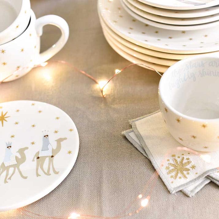 Coton Colors - Nativity Round Trivet
