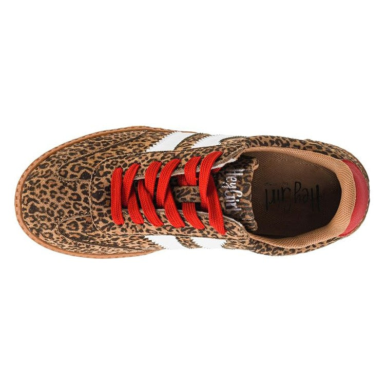 Corkys Footwear - Hey Girl Heads Up Sneaker – Mini Leopard