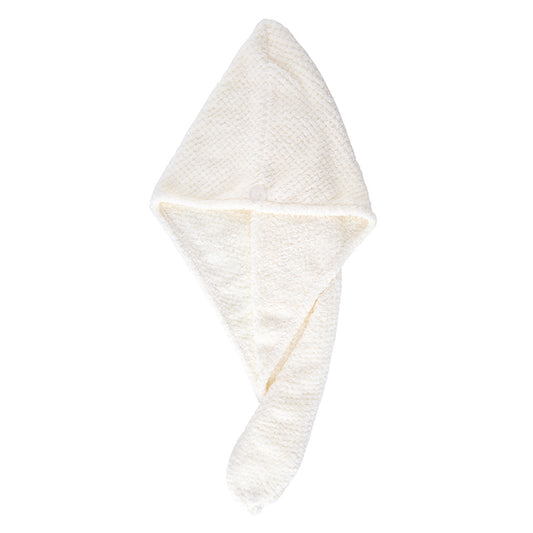 Bella -  Plush Hair Wrap 0798 - Ivory