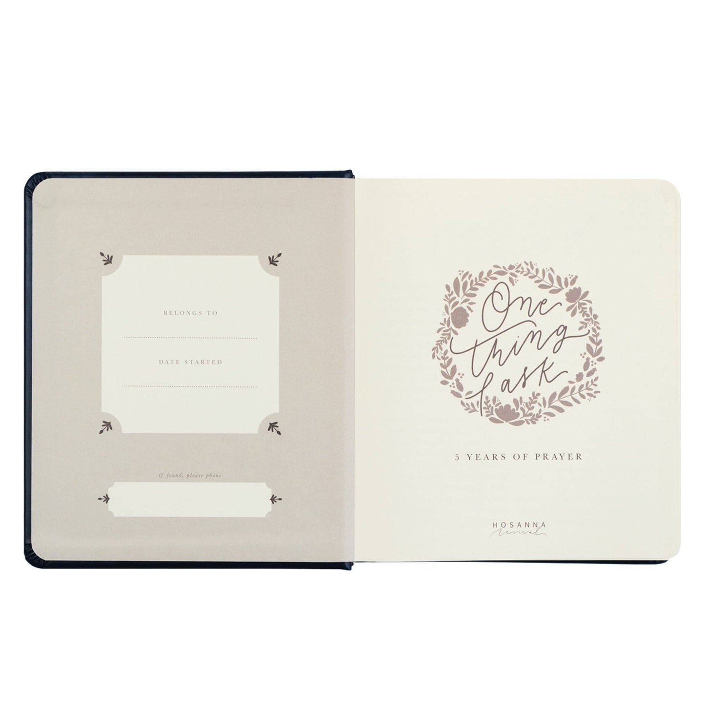 5 year Prayer Journal: One Thing I Ask: Versailles Theme