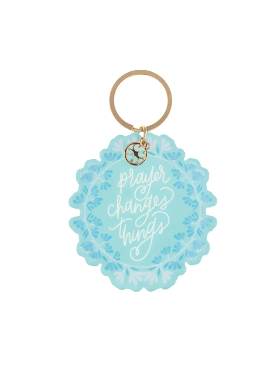 MS - Acrylic Keychain Prayer Changes Things
