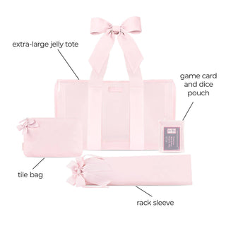 Case-Mate - Mahjong Jelly Tote Set - Ditsy Floral Pink