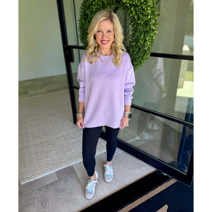 SPANX - AirEssentials, Crewneck Tunic Top 2105 - Verbena