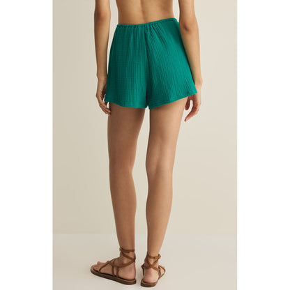 Daylight Airy Gauze Shorts – Rainforest (Pairs with Helena Shirt)