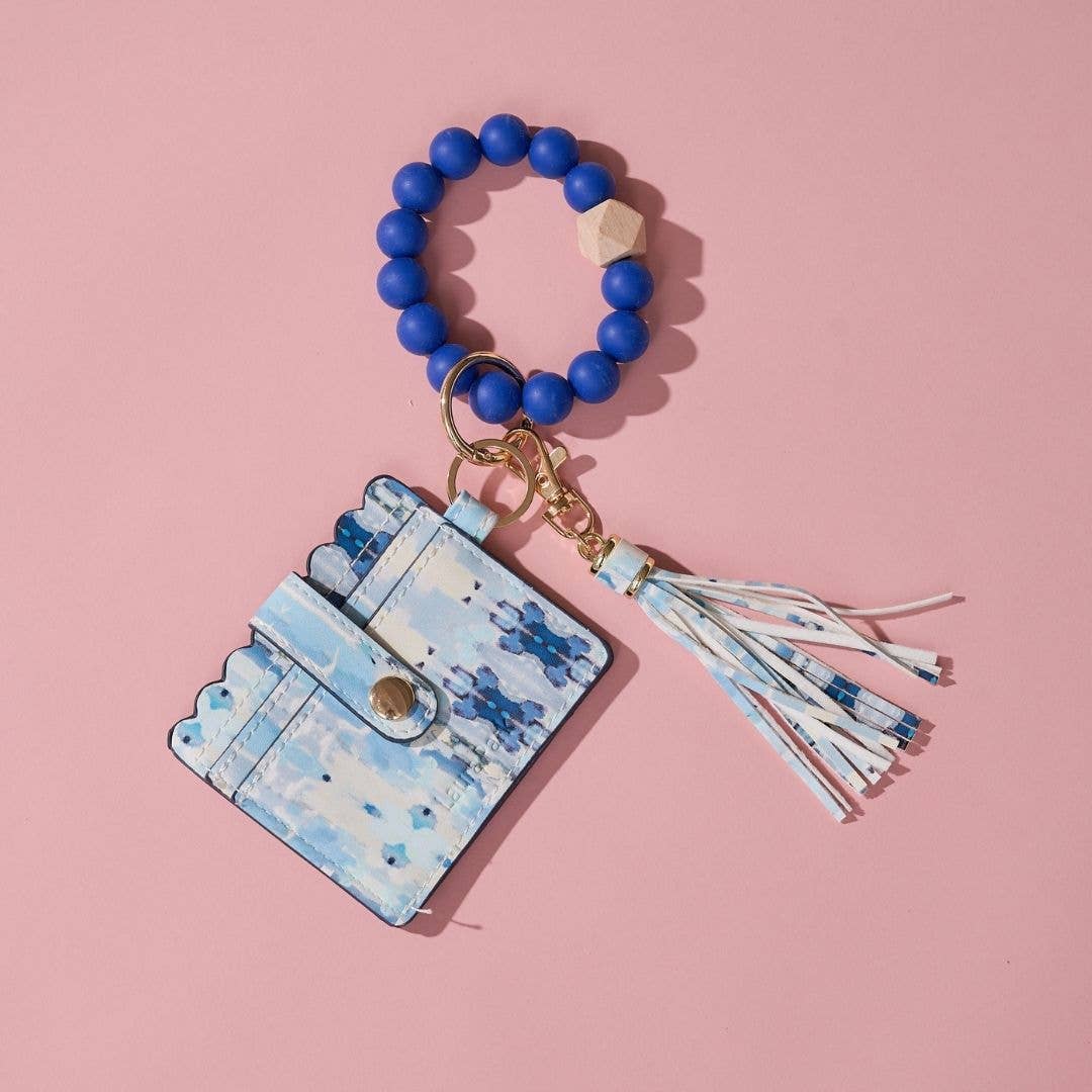 Laura Park Ocean Breeze Keychain Wristlet Wallet