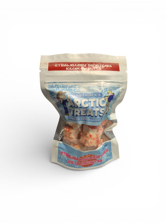 Artic Treats - Freeze Dried, Strawberry Shortcake Ice cream Bites - 1oz