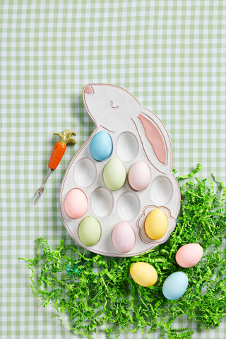 Mud pie - Bunny Devil Egg Tray