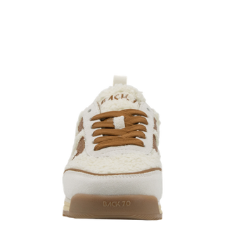 Back 70 - Jogger FT Sneakers - Milk / Ice Cuoio