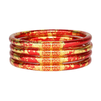 Budha Girl - All Weather Bangles® (Set Of 4) - Koi Rouge