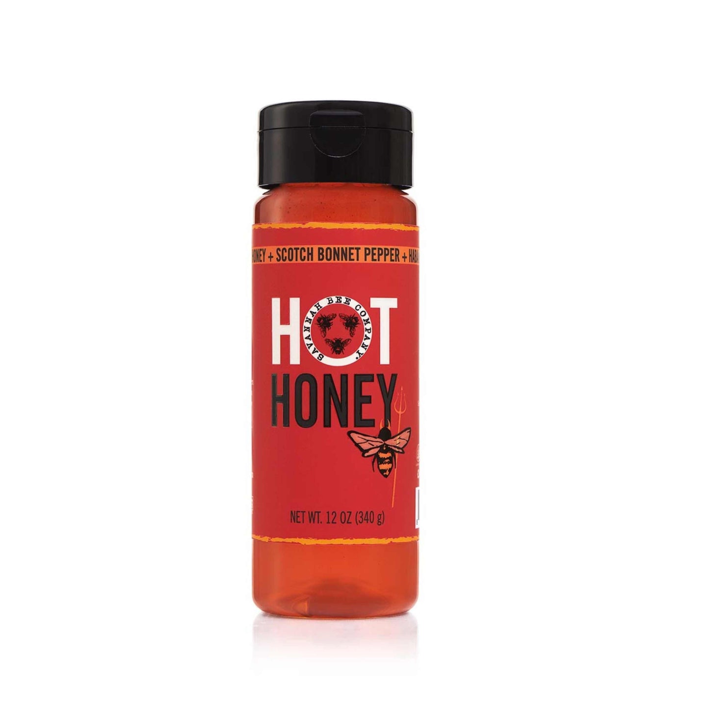 Savannah Bee - Hot Honey Squeeze Bottle 12 oz.