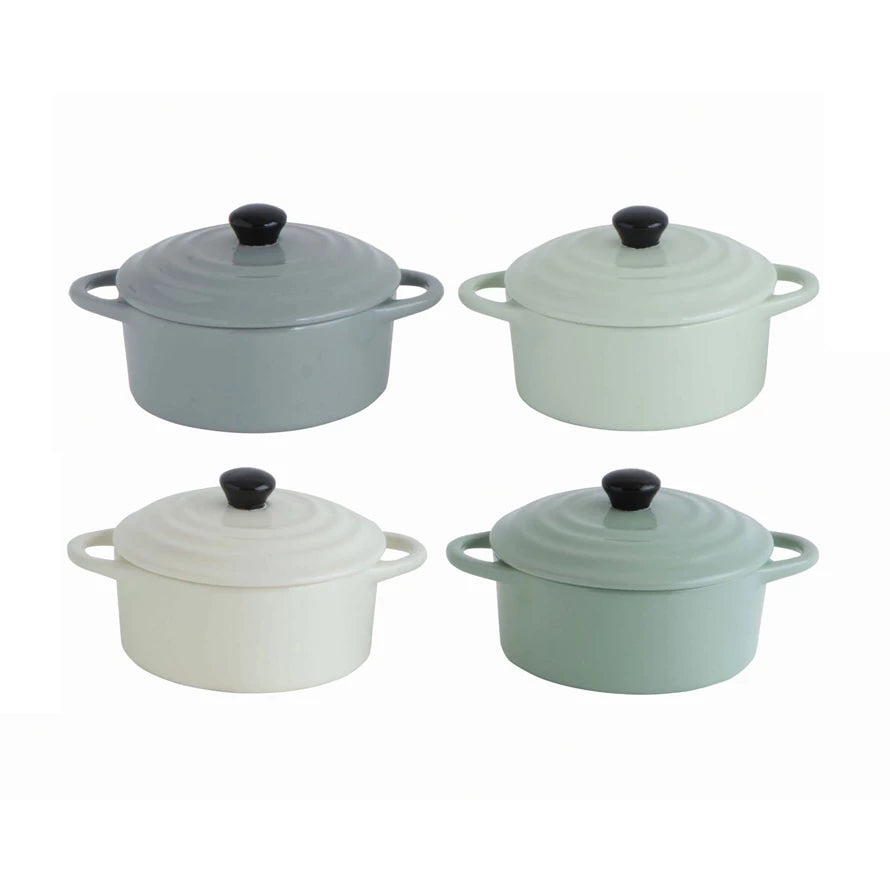 CC - Stoneware Mini Baker with Lid 5"